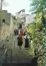 Descending Shifra Steps on the way to the House of 'Abdu'l-Bah�